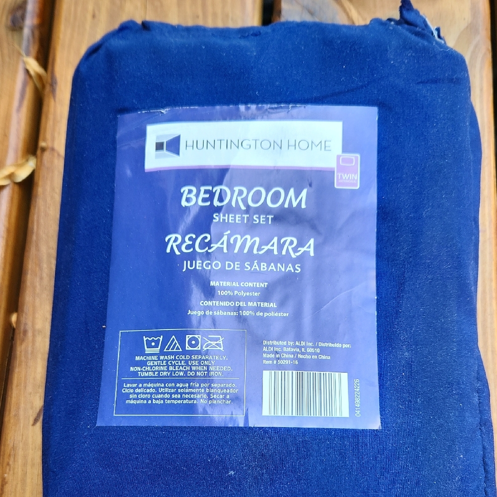 Huntington Home Deep Blue Bedding Sheets